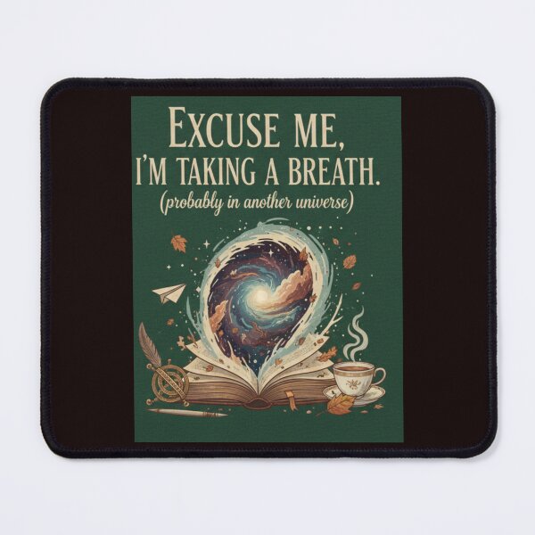 Item preview, Excuse Me Taking Breath Another Universe Book Art designed and sold by Dariusz.K.