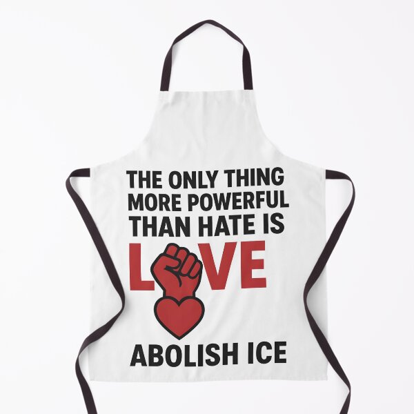 Item preview, The Only Thing More Powerful Than Hate Is Love ABOLISH ICE  designed and sold by Uglyandcute.