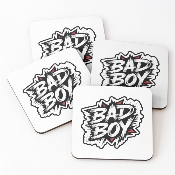 Item preview, Bad Boy Grunge Logo Sticker designed and sold by Visual_Vibezzz.