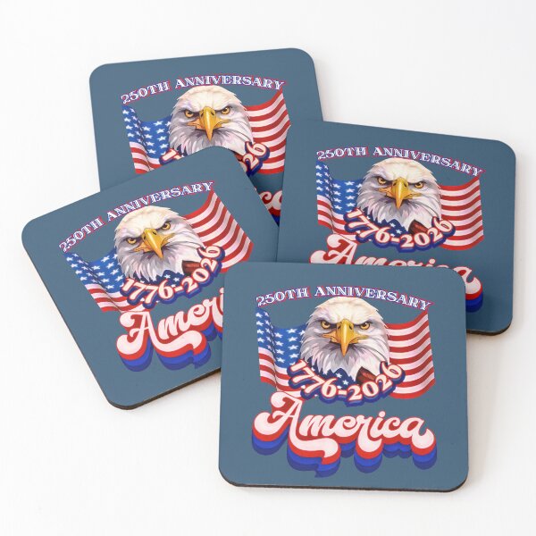 Item preview, America 250 Years (Retro Eagle) designed and sold by Tripp Art Studio.