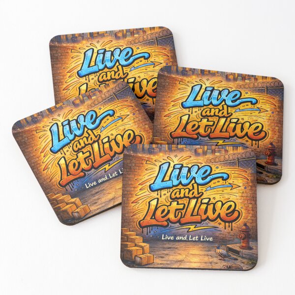 Item preview, Live and Let Live designed and sold by Recovery4Life.