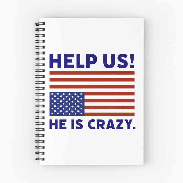 Item preview, Help us! He is crazy.  designed and sold by Rachel the Artist .