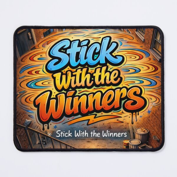 Item preview, Stick With The Winners Recovery Art designed and sold by Recovery4Life.