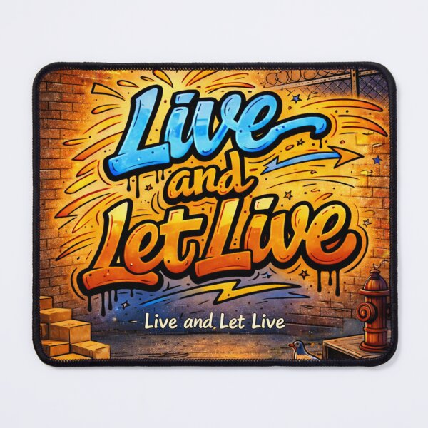 Item preview, Live and Let Live designed and sold by Recovery4Life.