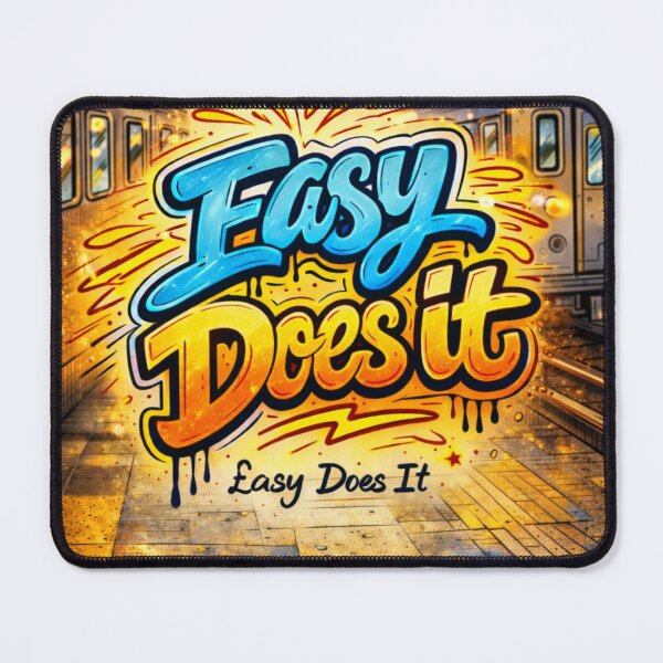 Item preview, Easy Does It Recovery Art designed and sold by Recovery4Life.