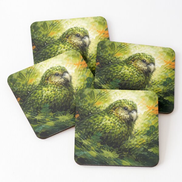 Item preview, Vibrant Kakapo designed and sold by cuprum.
