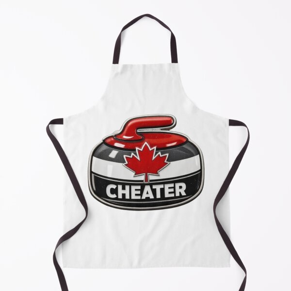 Item preview, Cheater Curling Stone – Olympic Double Touch Scandal designed and sold by amuseXpress.