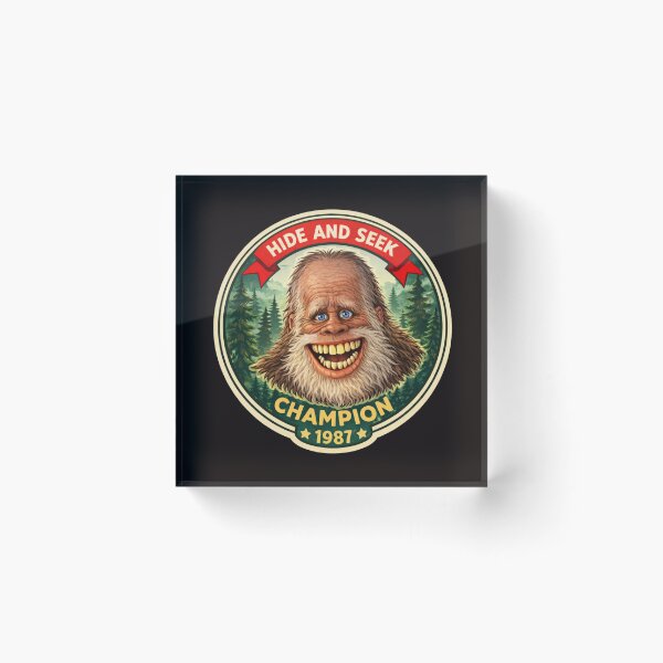 Item preview, Hide and Seek Champion 1987 designed and sold by Popcorn Odyssey.
