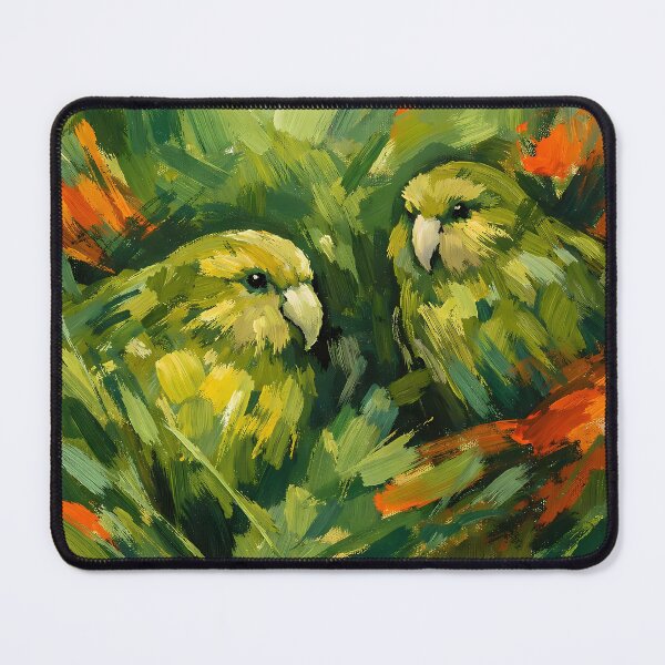 Item preview, Two Kakapos Among Foliage designed and sold by cuprum.