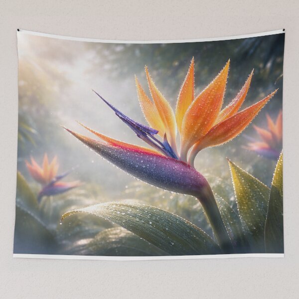 Item preview, Dew-Kissed Bird of Paradise designed and sold by SpicyWind.