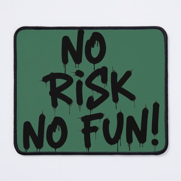 Item preview, No Risk No Fun Drip Graffiti Quote Streetwear Style designed and sold by GunnuDesigns.
