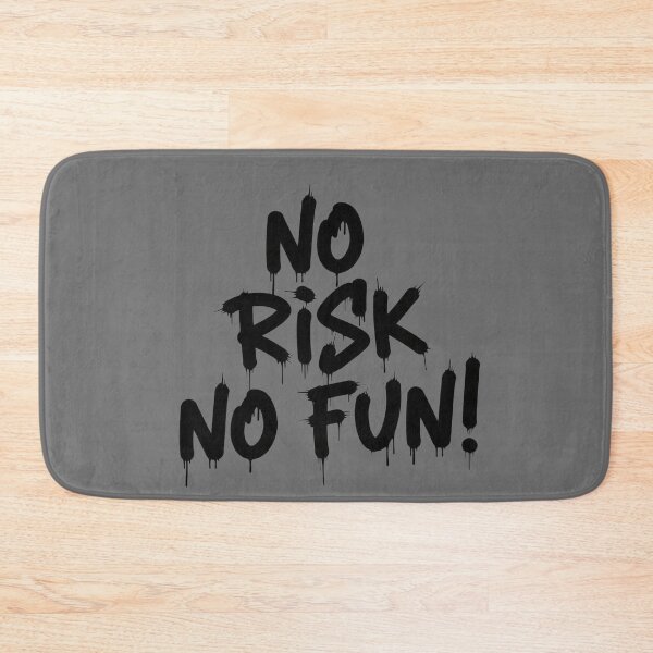 Item preview, No Risk No Fun Drip Graffiti Quote Streetwear Style designed and sold by GunnuDesigns.