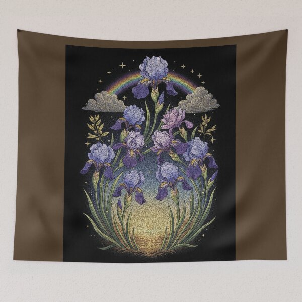Item preview, Iris //  The Rainbow Bridge designed and sold by codex antique.