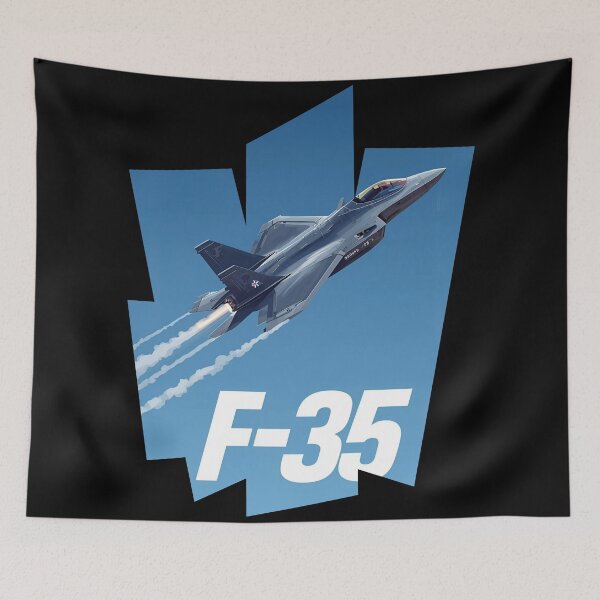 Artikelvorschau, Amerikanischer US-Kampfjet F-35 im Flug 3 entworfen und verkauft von Neon G.