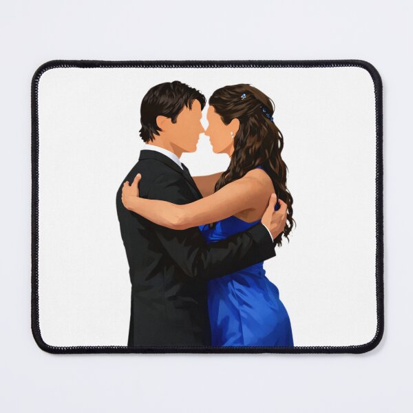 Item preview, Damon Salvatore and Elena Gilbert designed and sold by spidercolapinto.