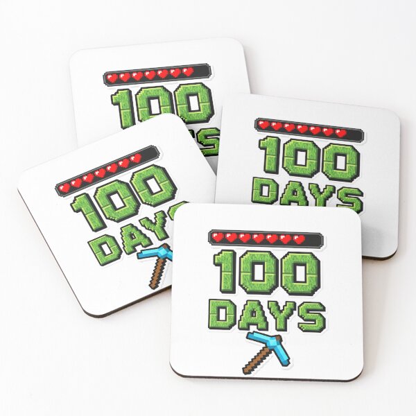 Item preview, 100 Days of School Pixel Gamer Design designed and sold by Amazing Graphics.