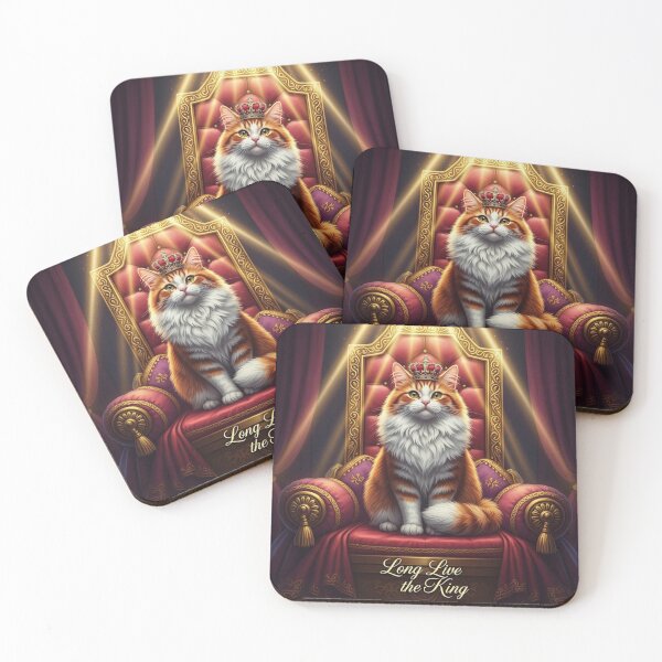 Item preview, Gato Rey De Su Propio Mundo designed and sold by PetJoyPrintsCO.