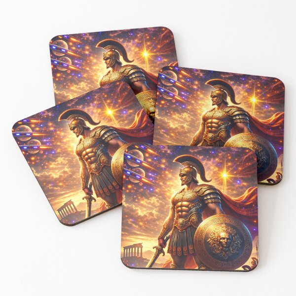 Item preview, Achilles – Immortal Warrior Art designed and sold by EASNFTCOL.