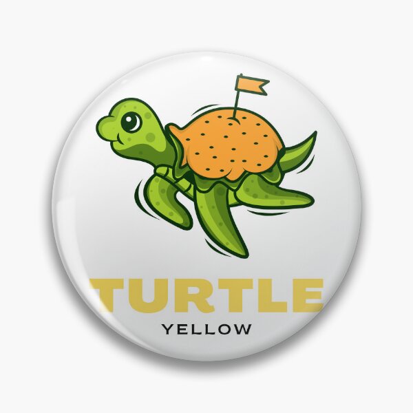 Item preview, colour turtle yellow designed and sold by fatihkeren2154.