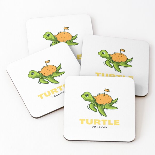Item preview, colour turtle yellow designed and sold by fatihkeren2154.
