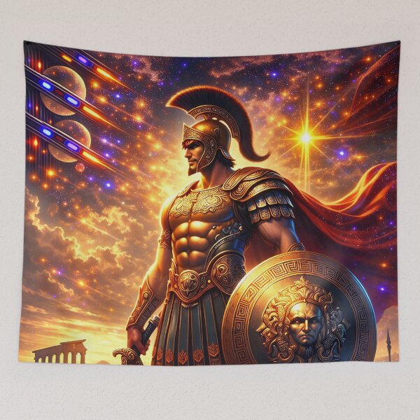 Item preview, Achilles – Immortal Warrior Art designed and sold by EASNFTCOL.