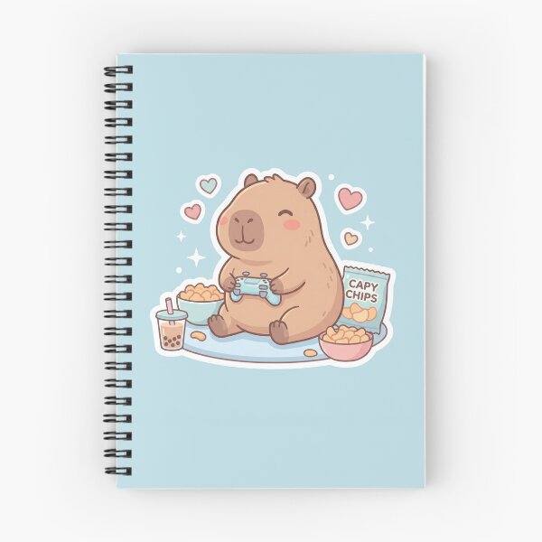 Item preview, Cute Capybara Gamer  designed and sold by ClarkeHolanda.