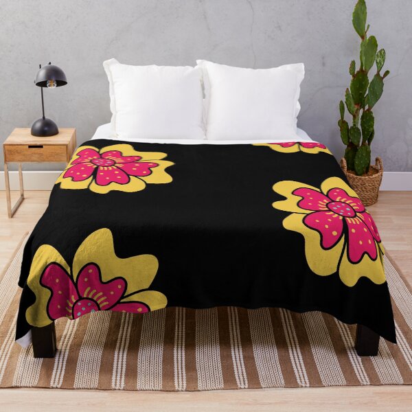 Item preview, Abstract Playful Retro Flower seamless Pattern | Vibrant 70s Aesthetic Design designed and sold by Swati's Digital Den.