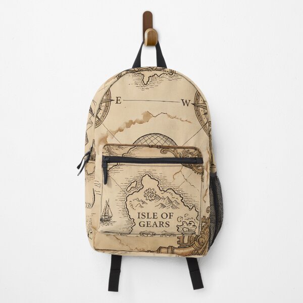Item preview, Vintage Explorer - Steampunk Nautical Map Pattern designed and sold by Neon Nature Studio.