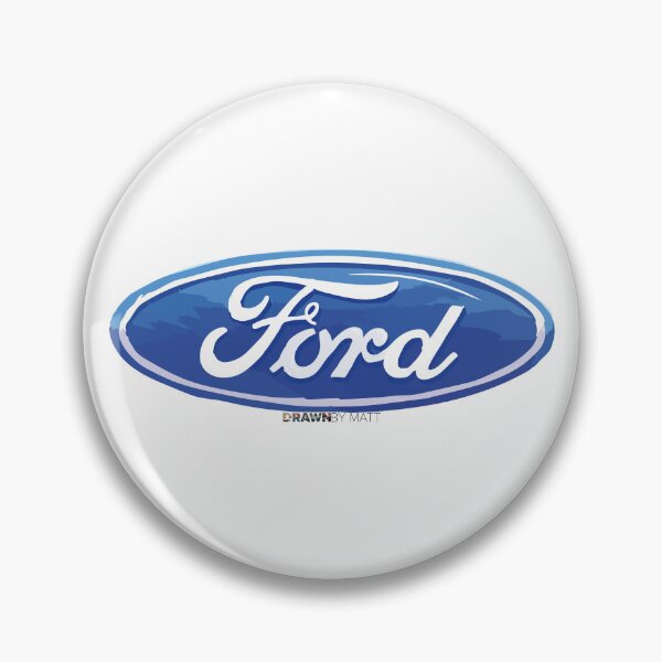 Item preview, Hand Drawn Ford Badge designed and sold by DrawnByMatt.