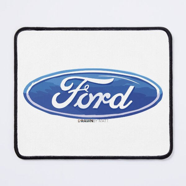 Item preview, Hand Drawn Ford Badge designed and sold by DrawnByMatt.