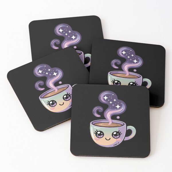 Item preview, Cute Cosmic Espresso – Kawaii Space Coffee  designed and sold by Pluto ⭐️.