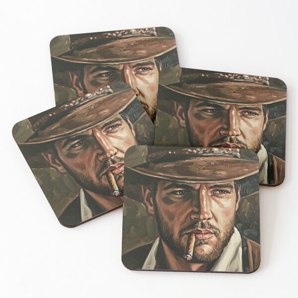 Item preview, The Outlaw King: Rugged Western Icon Portrait designed and sold by Art's Diner.
