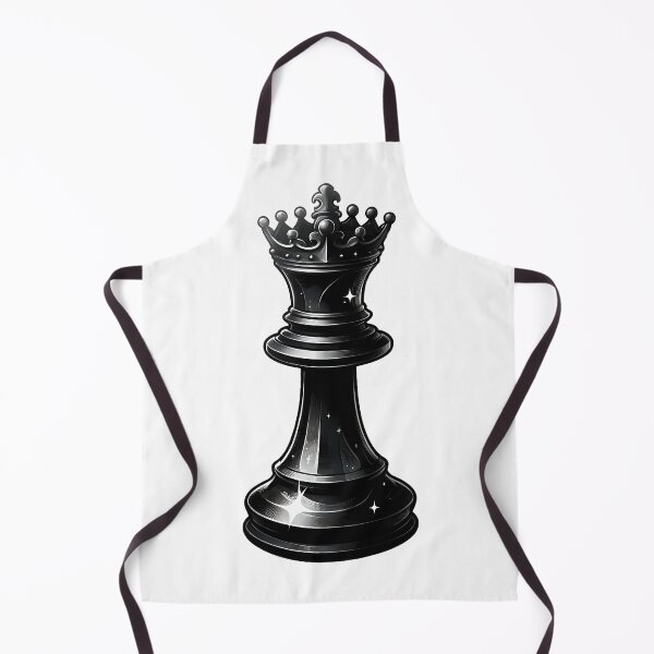 Item preview, Queen Chess Piece Black designed and sold by StickaTime.