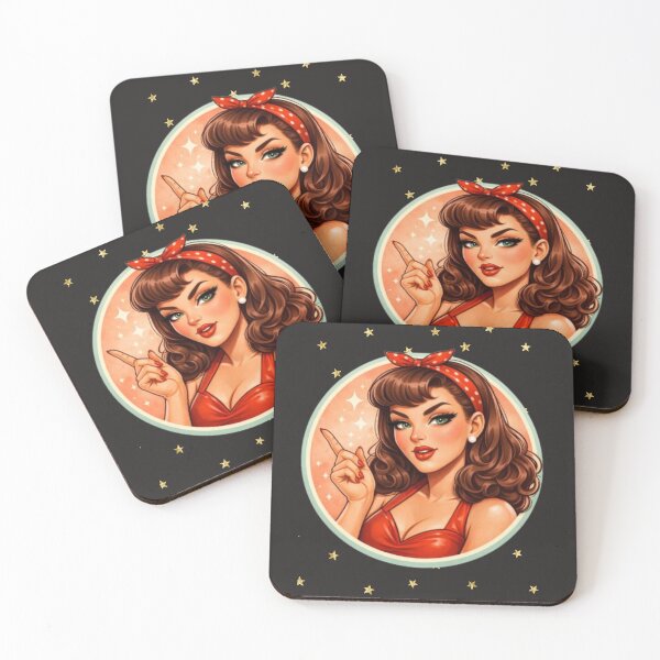 Item preview, FLY, My Baby – Retro Bombshell Pin-Up Art designed and sold by Bea May Bombshell Studio.