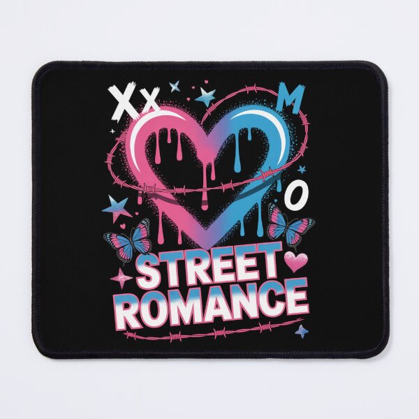 Item preview, Street Romance XOXO Dripping Heart Barbed Wire Butterfly Valentine's Day designed and sold by DarylWelsh2024.