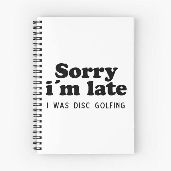 Item preview, Sorry I’m Late I Was Disc Golfing – Funny Disc Golf Shirt & Sticker Gift designed and sold by Identity Club Co.