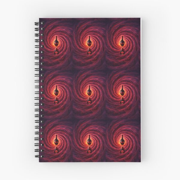 Item preview, Time Vortex  Bottle Stickers - Elegant Wine in a Fiery Spiral designed and sold by CzipipitoStudio.