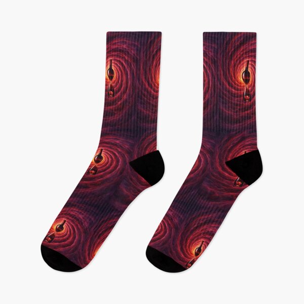 Item preview, Time Vortex  Bottle Stickers - Elegant Wine in a Fiery Spiral designed and sold by CzipipitoStudio.
