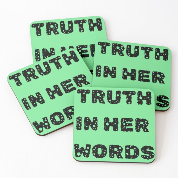 Item preview, Truth In Her Words • Women Empowerment Typography designed and sold by Yassine SEBA.