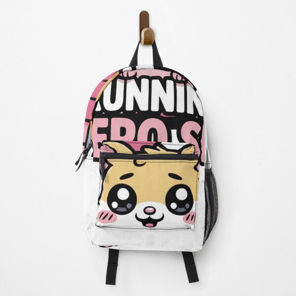 Item preview, Running on Zero Sleep - Funny Tired Hamster Wheel Kawaii Sticker designed and sold by Ashley critters.