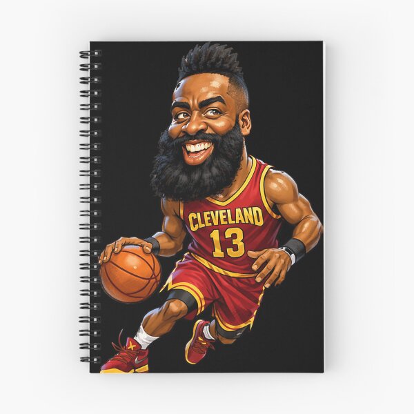 Aperçu de l'œuvre Caricature de James Harden chez les Cavaliers créée et vendue par CCA-Merch.