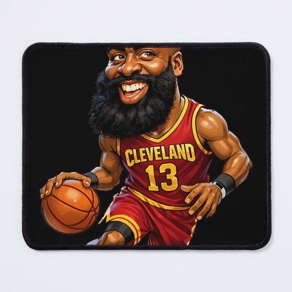 Item preview, James Harden Cavs Caricature designed and sold by CCA-Merch.