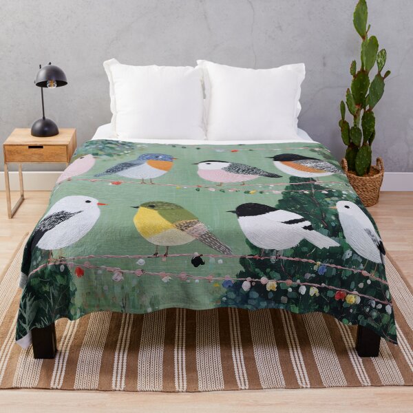 Item preview, Colorful Birds on Strings designed and sold by lautir.