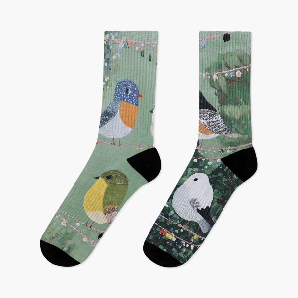 Item preview, Colorful Birds on Strings designed and sold by lautir.