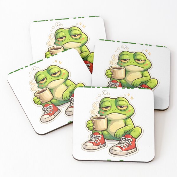 Item preview, Coffee First, Croak Later designed and sold by It's Bro Brand ★ ★ ★ ★ ★.