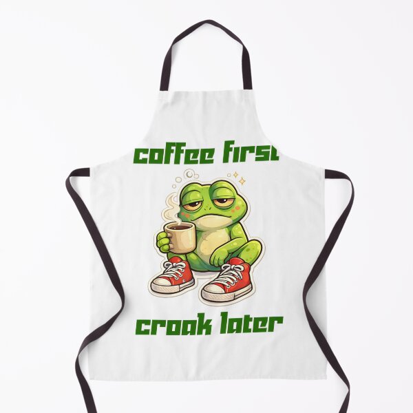 Item preview, Coffee First, Croak Later designed and sold by It's Bro Brand ★ ★ ★ ★ ★.