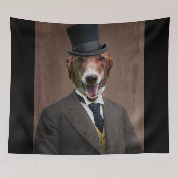 Item preview, Greyhound Art - Happy Ben designed and sold by thelonelypixel.