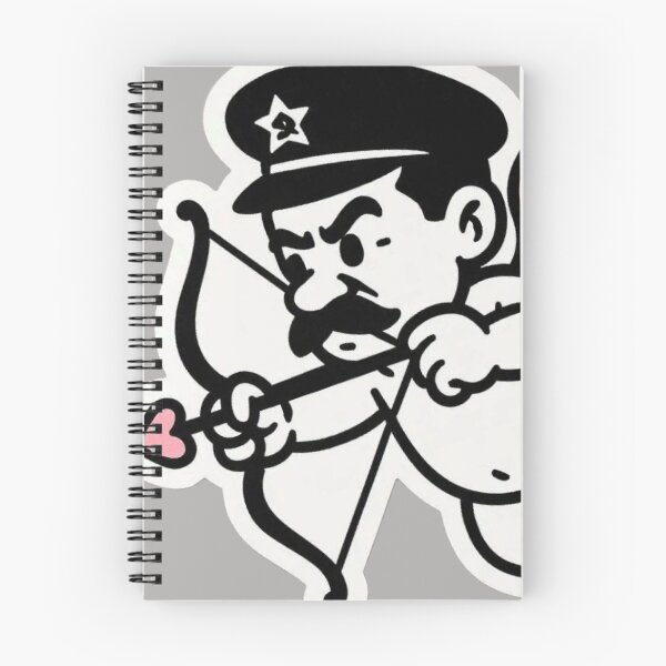 Item preview, “Comrade Cupid: The Red‑Star Heart Sniper” designed and sold by Print Fiction.