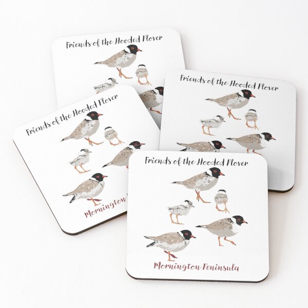 Item preview, Friends of the Hooded Plover Mornington Peninsula designed and sold by Barbara Botanica Australis.