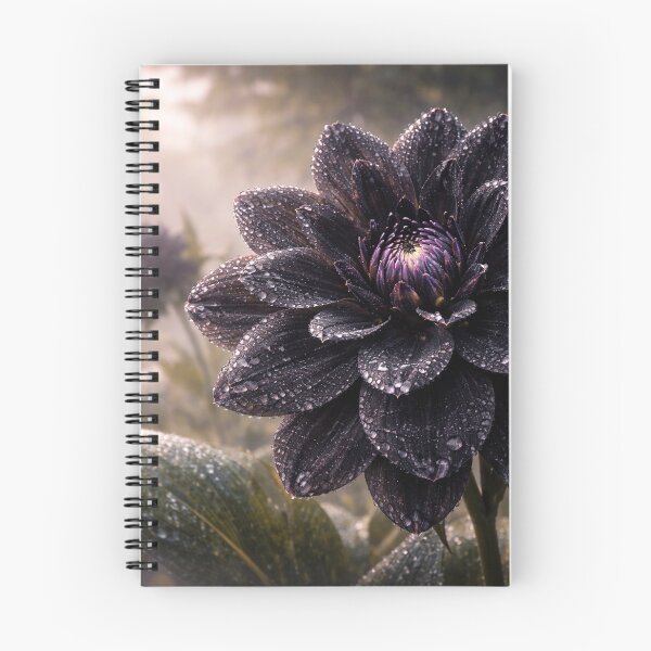 Item preview, Midnight Dew Dahlia designed and sold by SpicyWind.